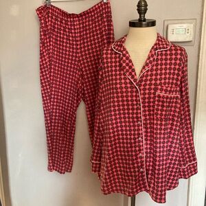 11-15 Secret Treasures pajama set cropped pants 3x 22w 24w NWT Soft comfy